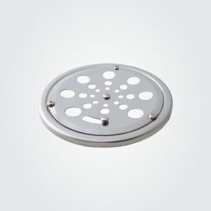 GRELHA REDONDA C/ CAIXILHO 10CM